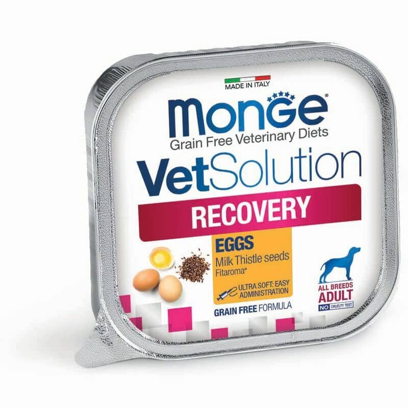 Monge VetSolution Canine Recovery veterinārie konservi suņiem atveseļošanai 150 g